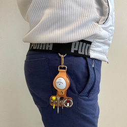 ティーホルダー☆ゴルフボールマグネットマーカー☆グリーンホーク