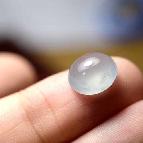 RS11-118 極品 宝石質 高氷種 青色 グアテマラ産 天然 A貨 本翡翠  