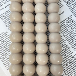 丸形テーパーキャンドル・くすみブラウン（４本セット）ソイキャンドル 3枚目の画像