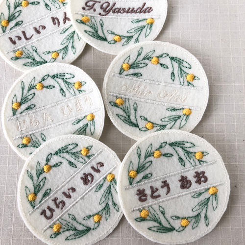 名前刺繍ワッペン ワッペン・アップリケ zukku 通販 17409337