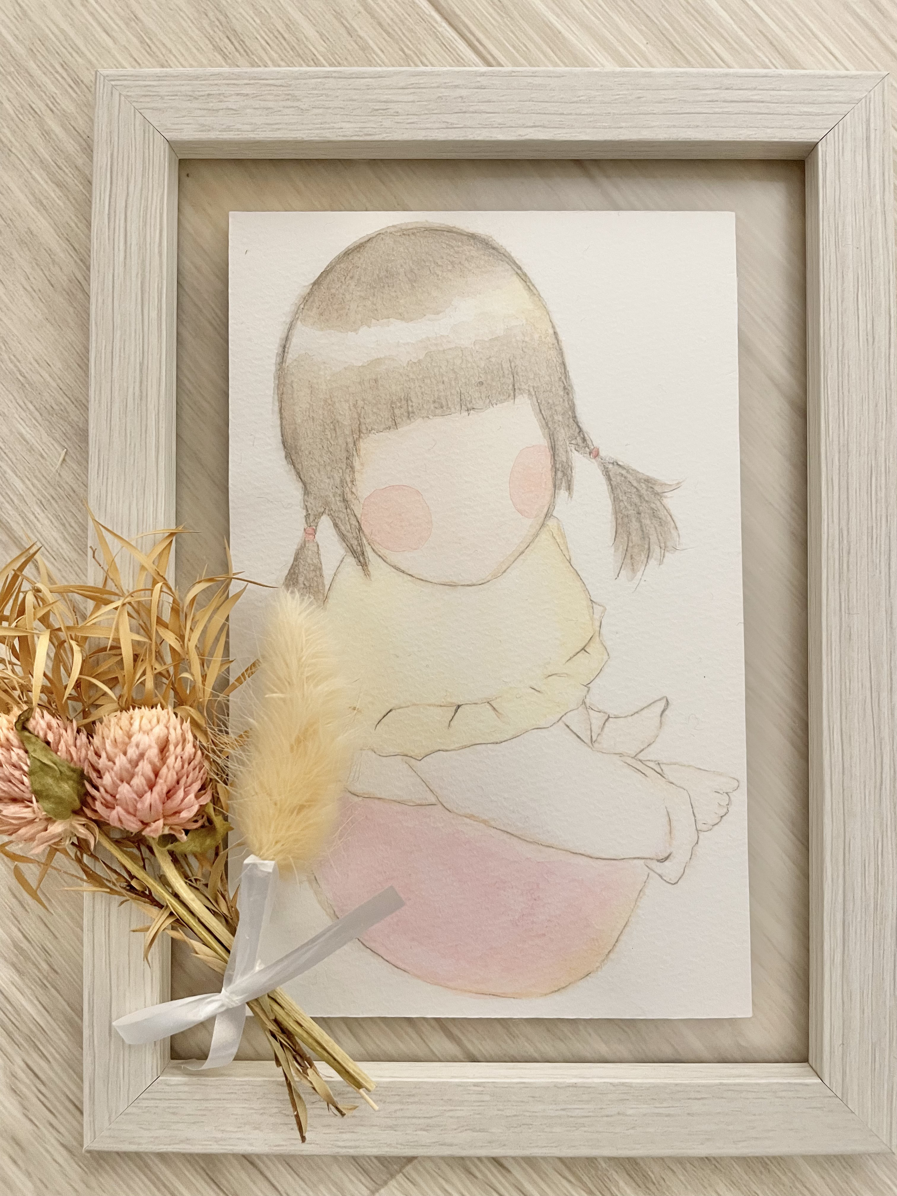 【N03172S2ZVVG11J2E さま専用似顔絵】 THE人形顔 3.zuki2 @kyousuki_official #秋山みづき #今日好きに
