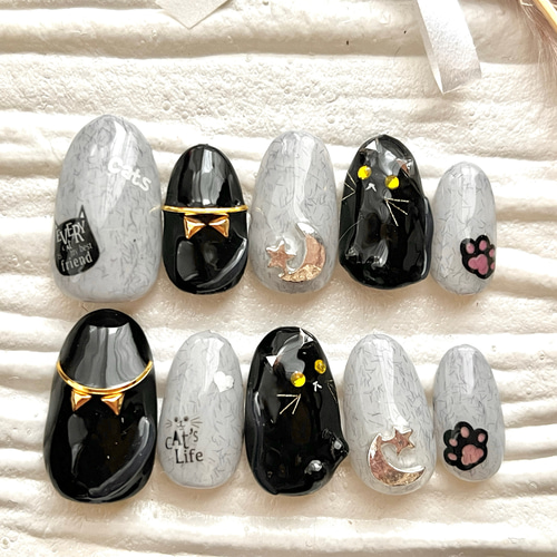 ♡みページ 2点 ネイルチップオーダー ネイルチップフルオーダー☆セミオーダー相談ページ - メルカリ