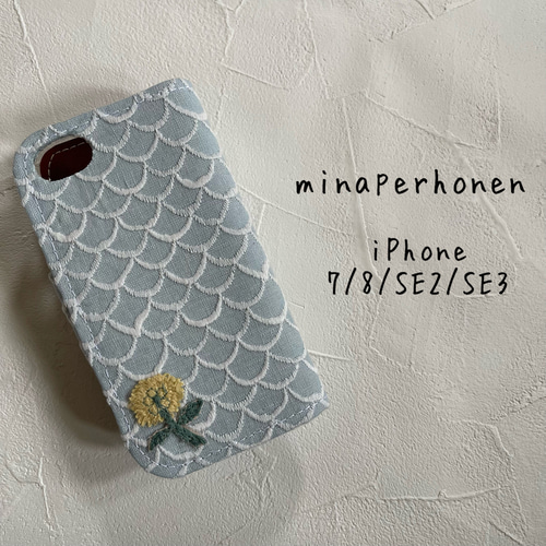 mina perhonen - new▷ 3210*一般販売＊iPhone7.8.SE2.SE3 手帳型スマホ ミナペルホネン 手帳型iPhoneケース iPhone7/8/SE2/SE3用 iPhone