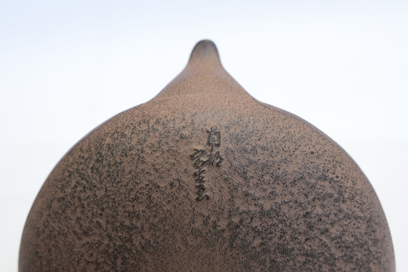 南部鉄器　鉄瓶　鶴　ひさご色　0.5L 8枚目の画像