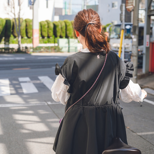 50％OFF】2WAYフリルブルゾン（ホワイト） ジャケット make_ai 通販