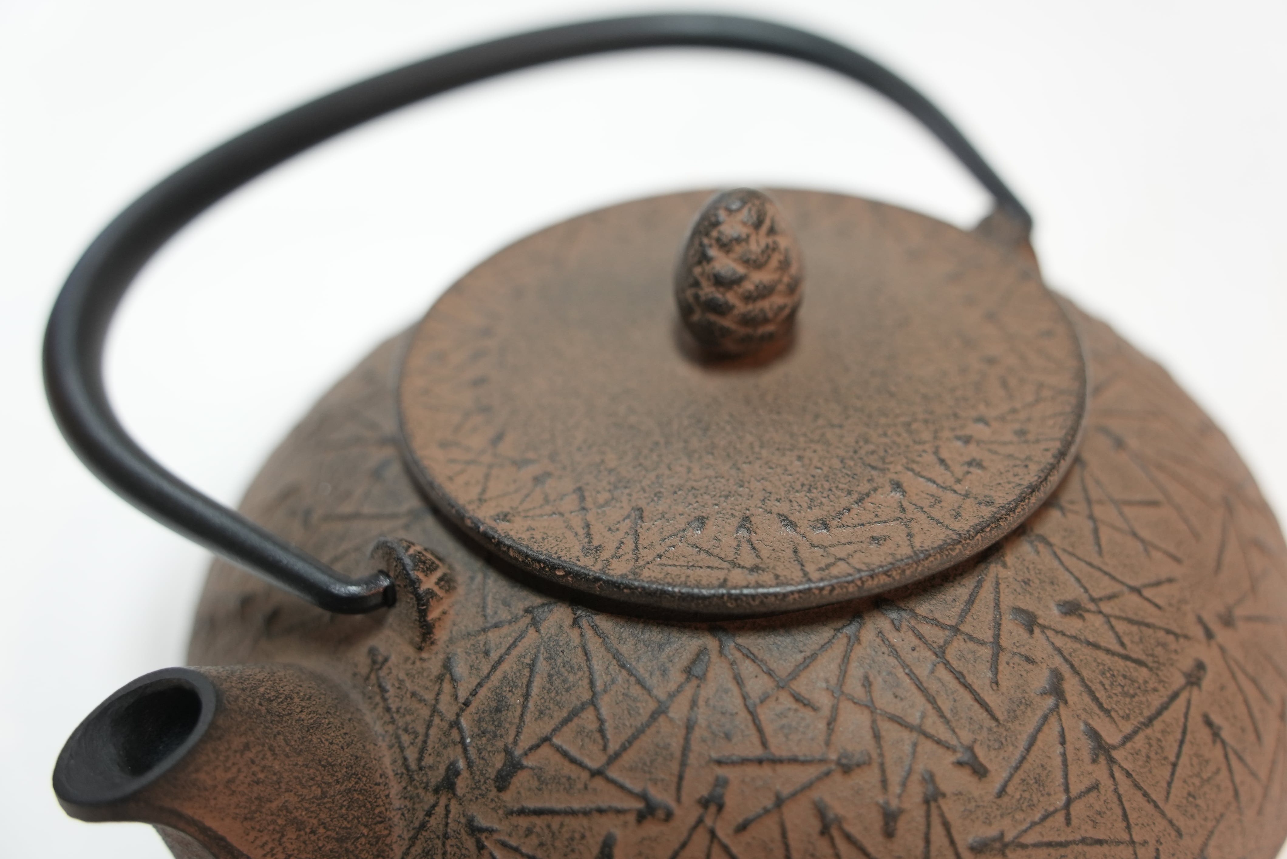 南部鉄器　鉄瓶　松葉　ひさご　0.5L