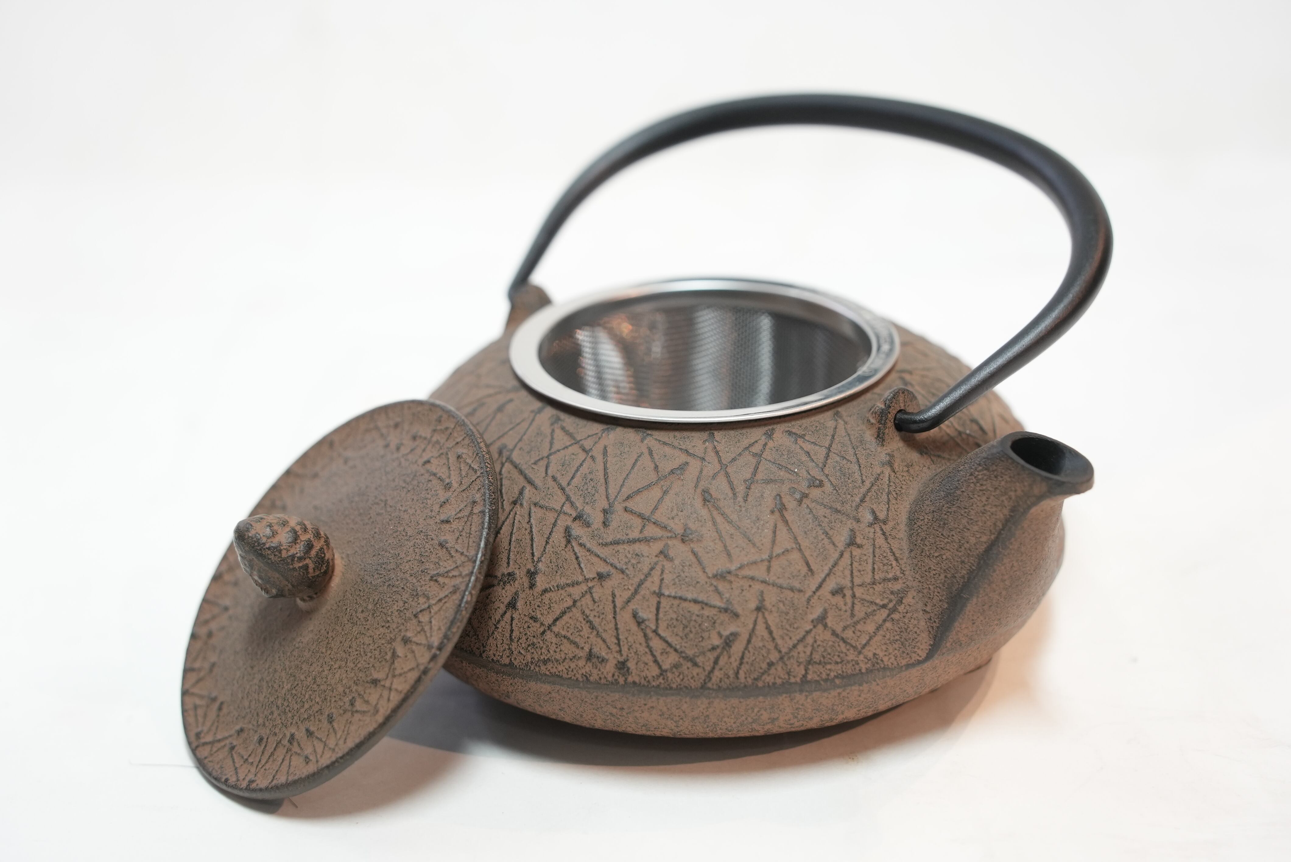 南部鉄器　鉄瓶　松葉　ひさご　0.5L