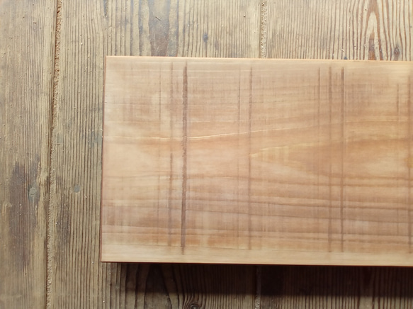 【木製看板製作】 檜 39cm×17cm 厚み3.7cm / 一枚板看板 7枚目の画像