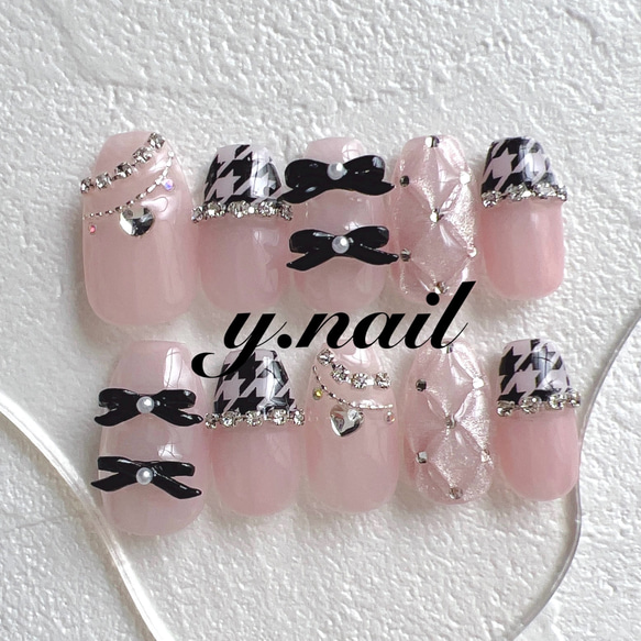 バレエコア トゥシューズネイル 韓国 ワンホンネイル ネイルチップオーダー バレエコア トゥシューズネイル 韓国 ワンホンネイル ネイル