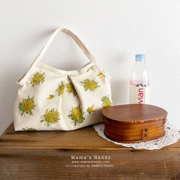 時尚 Mimosa 輕便小巧手提包午餐袋手提包 第4張的照片