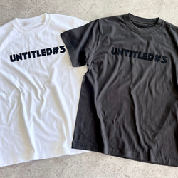人気No.1♪シンプルで使いやすい♪大人のロゴTシャツ「untitled♯3」 15枚目の画像