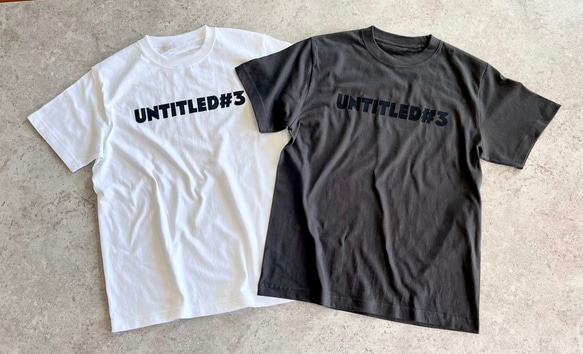 人気No.1♪シンプルで使いやすい♪大人のロゴTシャツ「untitled♯3」 15枚目の画像