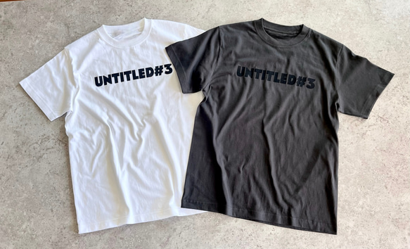 シンプルで使いやすい♪人気No.1大人のロゴTシャツ「untitled♯3」 15枚目の画像