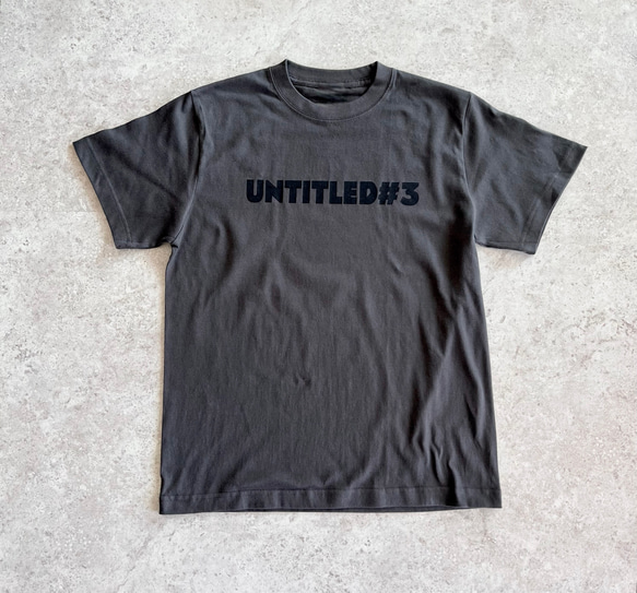 人気No.1♪シンプルで使いやすい♪大人のロゴTシャツ「untitled♯3」 4枚目の画像