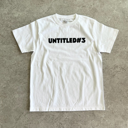 人気No.1♪シンプルで使いやすい♪大人のロゴTシャツ「untitled♯3」 3枚目の画像