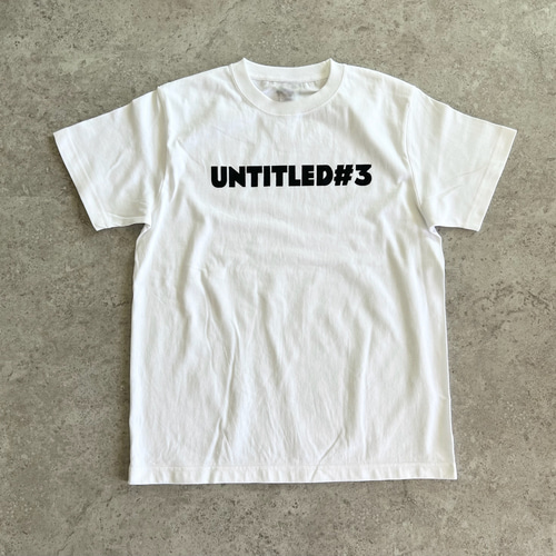 人気No.1♪シンプルで使いやすい♪大人のロゴTシャツ「untitled♯3」 T