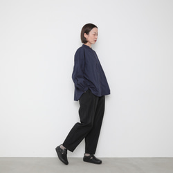 Eonni shirts / deep navy 13枚目の画像