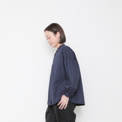 Eonni shirts / deep navy 6枚目の画像