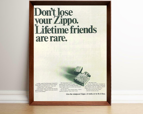 60年代オリジナルLevis advertising ZIPPO f6cf0ba233f0e792472f97e89021f1