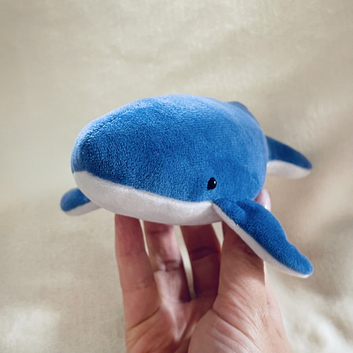 ⭐︎受注制作⭐︎ 大きめクジラさんのぬいぐるみ マスコット