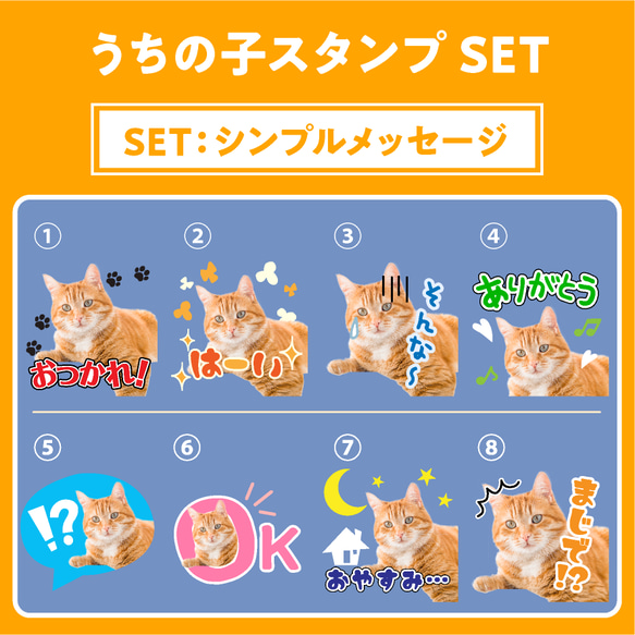 うちの子LINEスタンプ 4枚目の画像