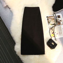 レディース ファッション 秋 冬 ボトムス スカート 大人 きれいめ ロングスカート 細見 ポンプレゼント WFD21 4枚目の画像