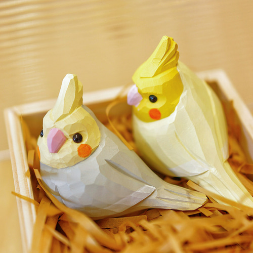 良い品物を提供しています様 オカメインコ オブジェ 良い品物を提供しています様 オカメインコ オブジェ