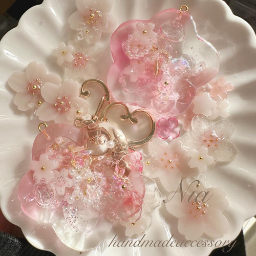 サクラシェイカーキーホルダー オイル入り その他アクセサリー