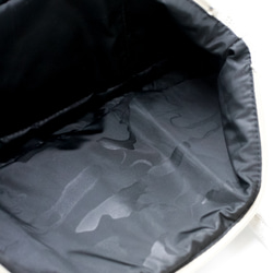 ボストン風トートバッグ　ステア革　レディースバッグ　シルバーゴールド　Lサイズ　A4収納可能 13枚目の画像