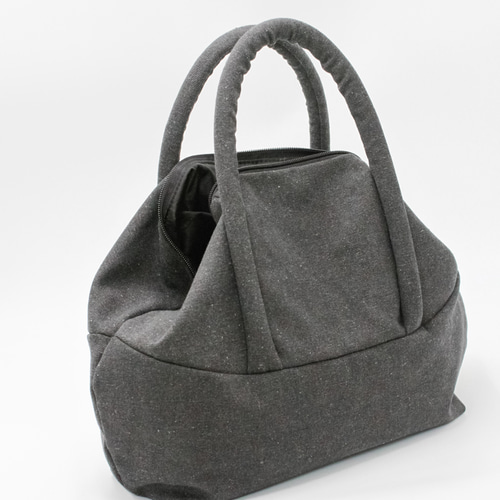 ダークグレー トートバッグ ジッパー付き　ラムネ メンズバッグ レザー 本革 ビジネス トートバッグ ショルダーJAMISON