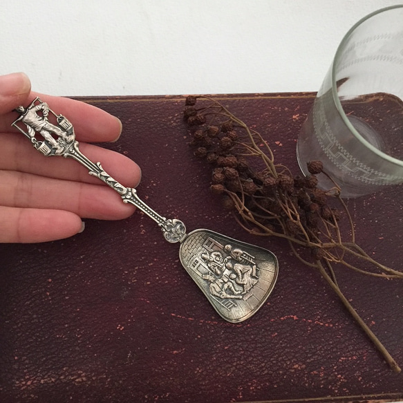 vintage spoon　装飾スプーン　お土産　souvenir　スーベニア　紋章スプーン 8枚目の画像