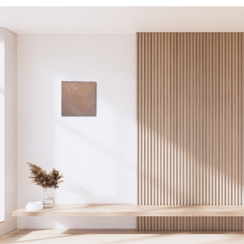 テクスチャーアート（22×22㎝）抽象画 アートパネル モダン インテリア
