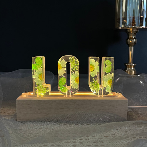 オーダーメイド スタンドライト 名前 ライト 名入れギフト ネーム 文字  