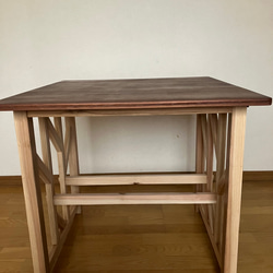 Wind 03 dining table for 2 people   木製ダイニングテーブル　2人用　 7枚目の画像