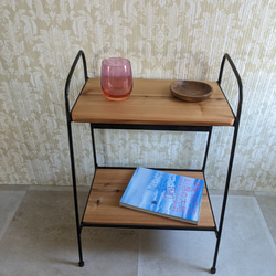 アイアンサイドテーブル コーヒーテーブル 1枚目の画像