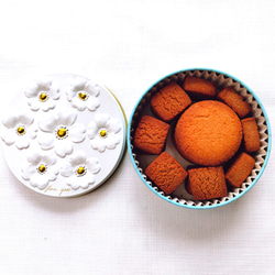 低糖質＆グルテンフリー発酵バタークッキー缶【カフェモカ&バターミルク】お菓子のミカタ 3枚目の画像