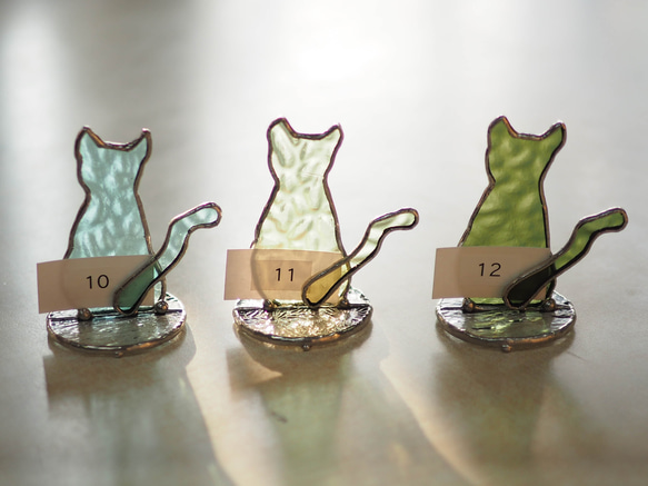 「1ダースの尾曲がり猫にゃん」長崎、ステンドグラス、猫、尾曲がり猫 9枚目の画像