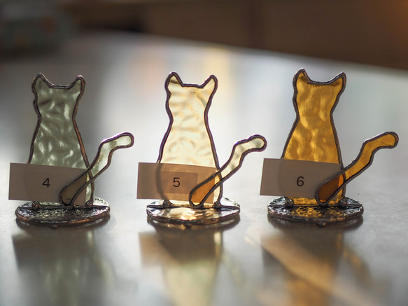 「1ダースの尾曲がり猫にゃん」長崎、ステンドグラス、猫、尾曲がり猫 5枚目の画像