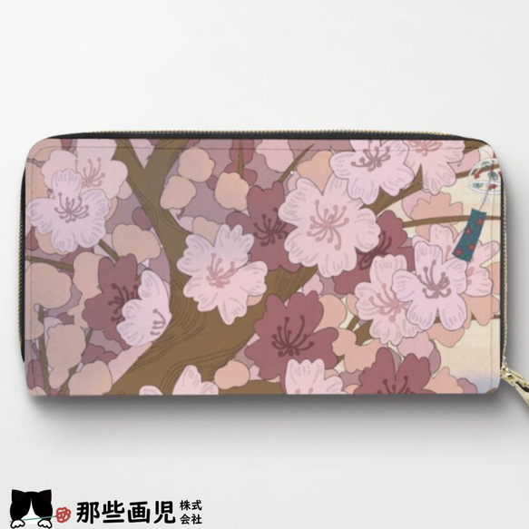 [予約販売]桜さくら長財布 2枚目の画像