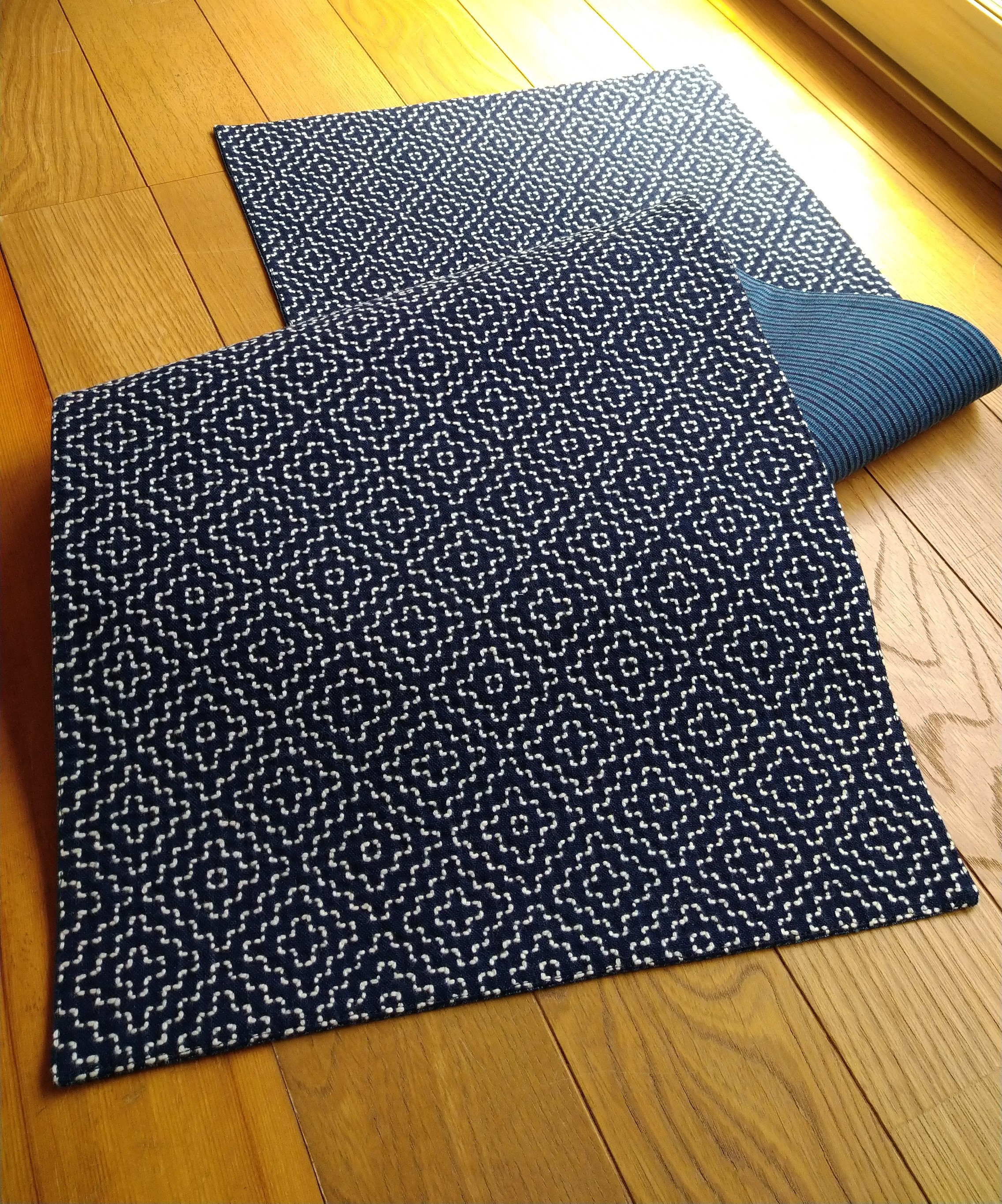 ふるさと納税】＜サイズが選べる＞弓浜かすりテーブルセンター 