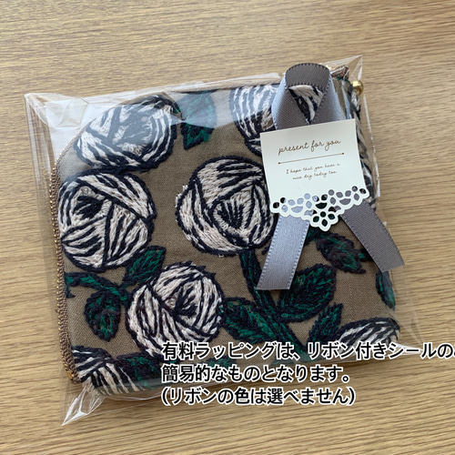 ミナペルホネン ポンピア ネイビー ミニ財布 コインケース ポーチ 小銭