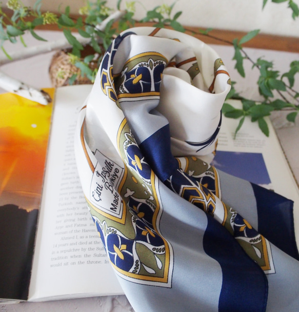 【スカーフが織りなす不思議な魔法】トルコスカーフ・ラーレロリップNB 2枚目の画像