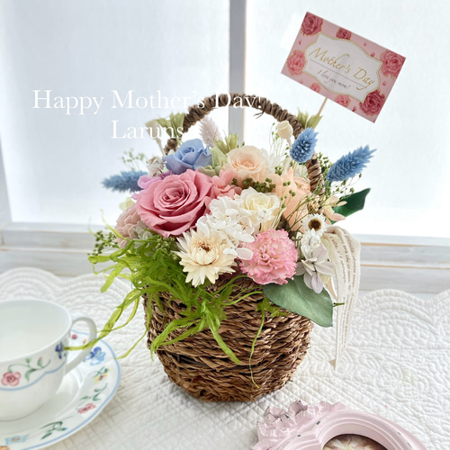 ◆母の日ギフトのご予約も可能です◆ドライフラワーリース◆モーブピンク◇ナチュラル ◇母の日ギフトのご予約も可能です◇ドライフラワーリース◇モーブ