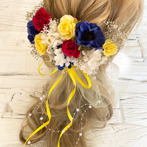 美女と野獣 髪飾り ヘッドドレス ヘッドドレス（アクセサリー） kiko