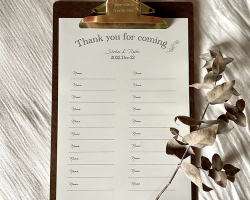 ウェルカムスペース　芳名帳　小物 b96debc912ff7bd0eef0fd4611a8a7