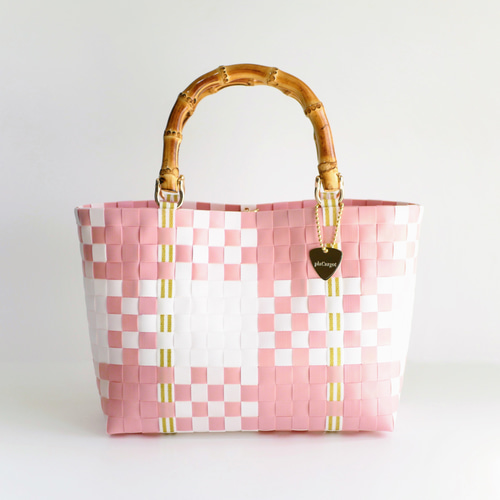 ショリーです。プラかごバッグ　ハンドメイド　プラカゴ バッグ プラカゴ受注作品ハンドメイド