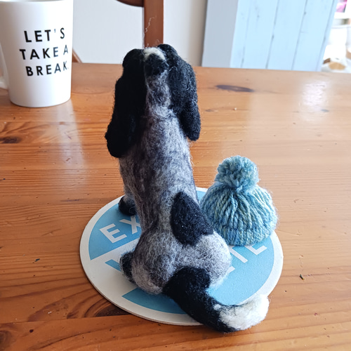 イングリッシュコッカースパニエル 羊毛フェルト manahata 通販