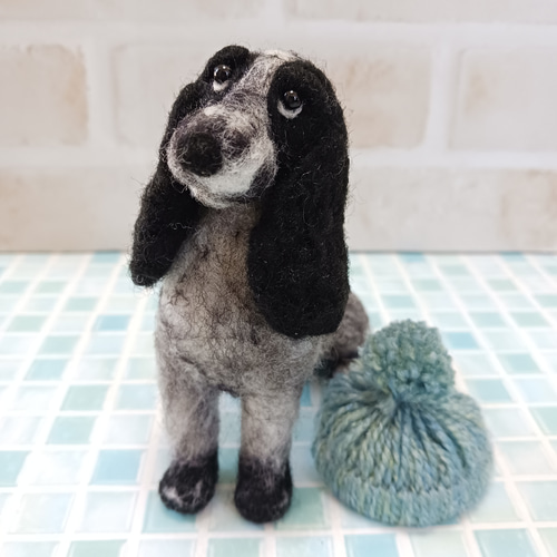 イングリッシュコッカースパニエル 羊毛フェルト manahata 通販