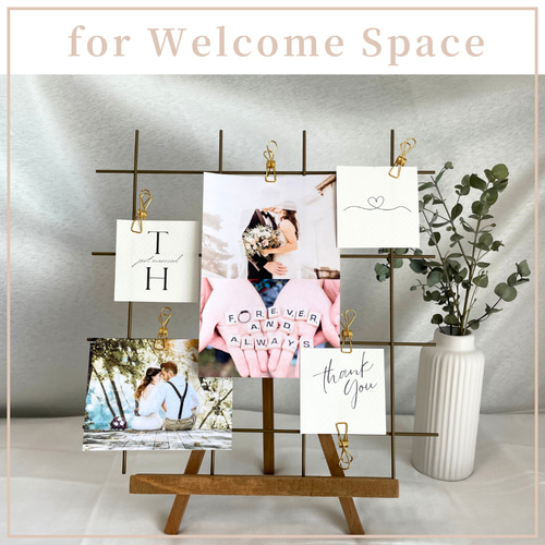 ミールヘーデン】 結婚式 ウェルカムスペース フォトフレーム