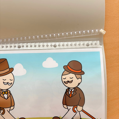 笑いが起こる人気手遊び×わかりやすいイラスト】からまった|人気手遊び